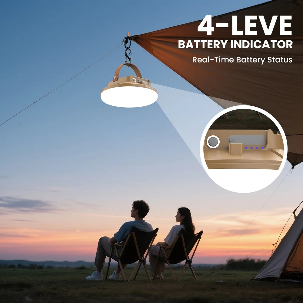 Orashare OL10 12000mAh Camping Light Portable Outdoor Tent Lantern with Detachable Power Bank
